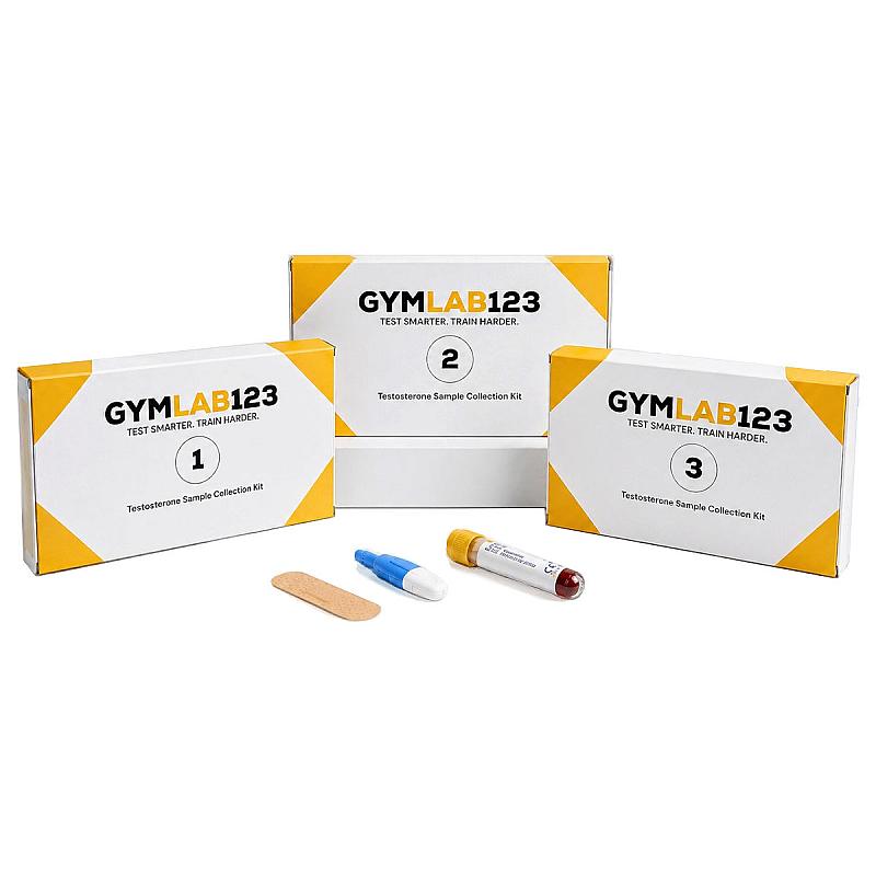 At-Home Testosterone Test Kit (3 Tests) 1